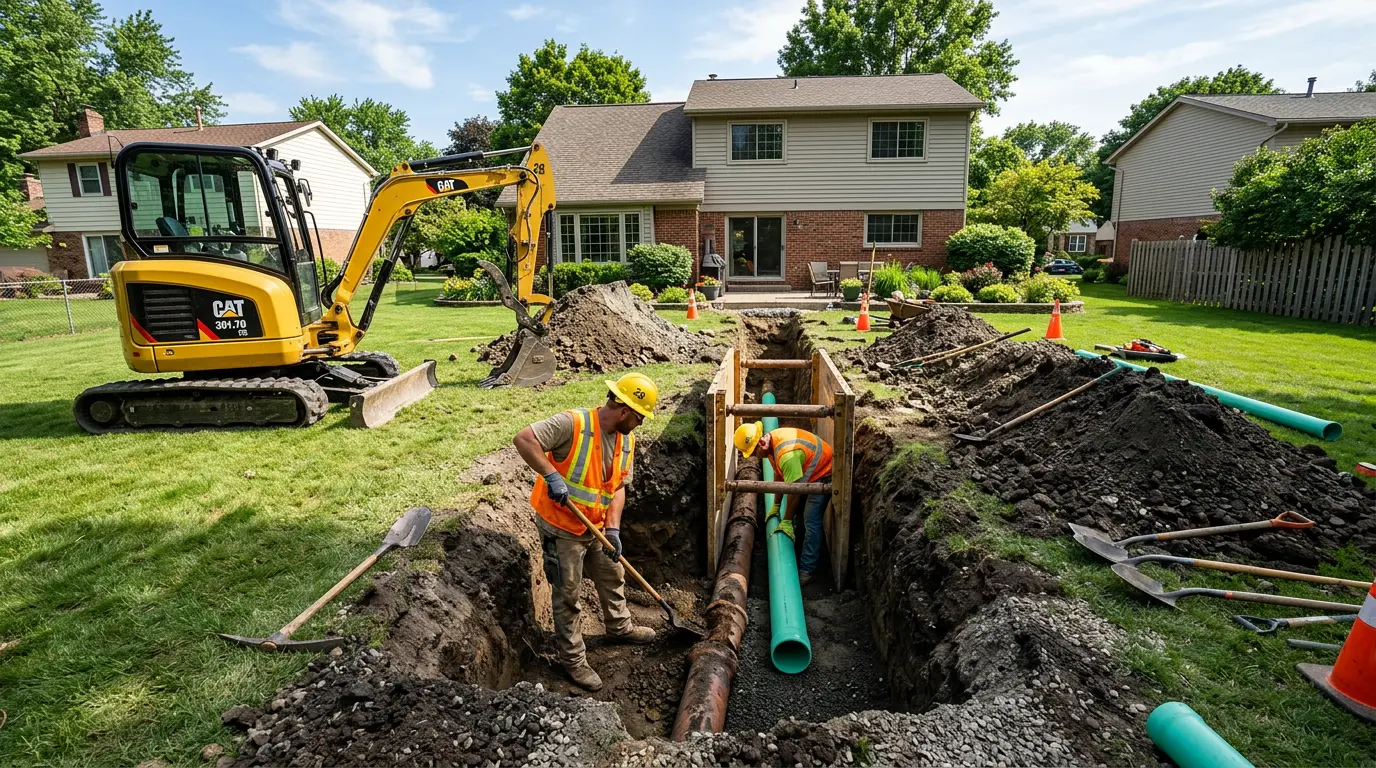 Sewer Line Repair in Granville, OH